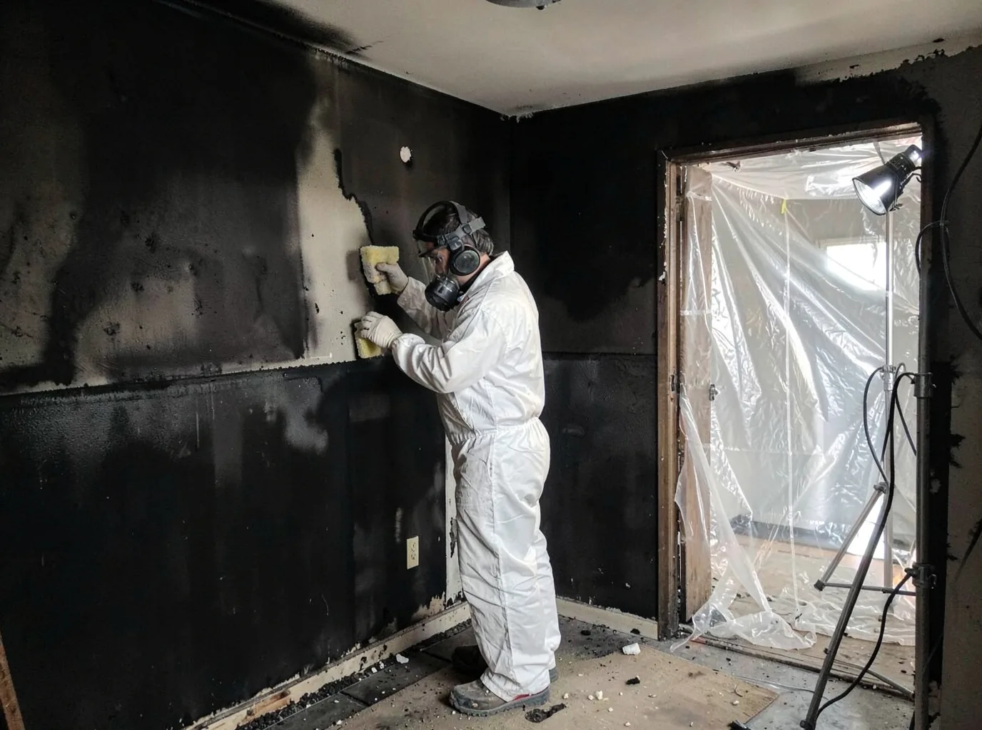 Fire Damage Restoration company in Harcourt, IA